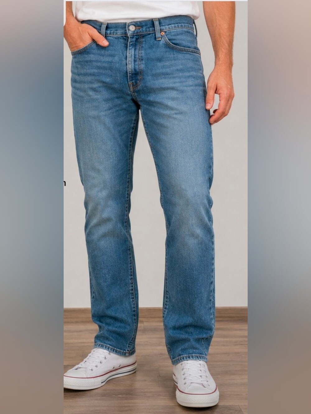 Levi’s Premium 511 Slim Men’s Jeans 38x34 Medium Wash WaterLess Denim